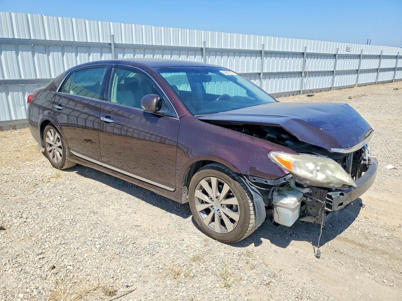 4T1BK3DB0BU404455 · 2011 TOYOTA AVALON · 4/12