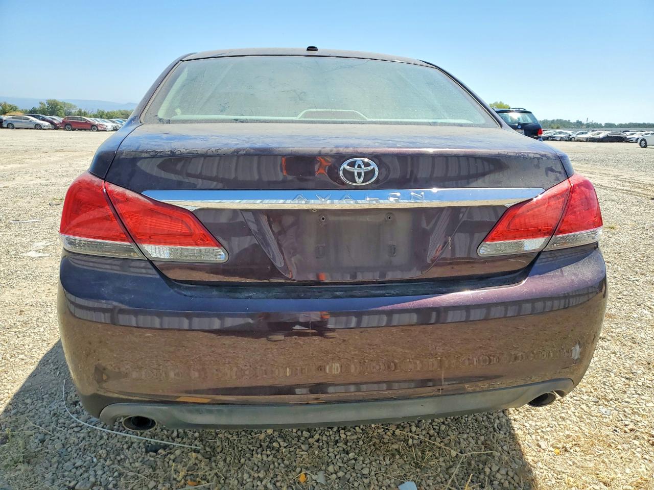 4T1BK3DB0BU404455 · 2011 TOYOTA AVALON · 6/12
