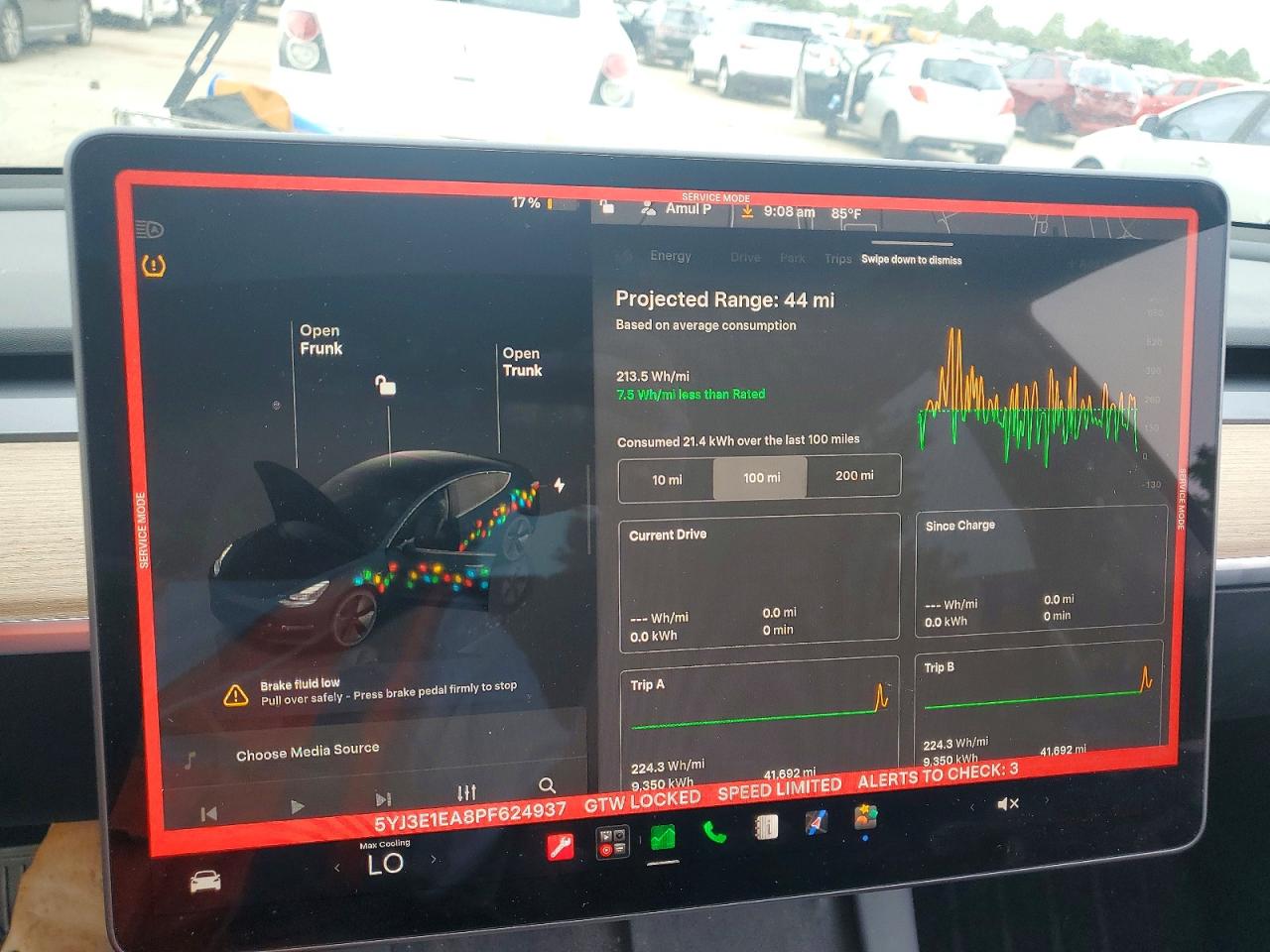 5YJ3E1EA8PF624937 · 2023 TESLA MODEL 3 · 9/12