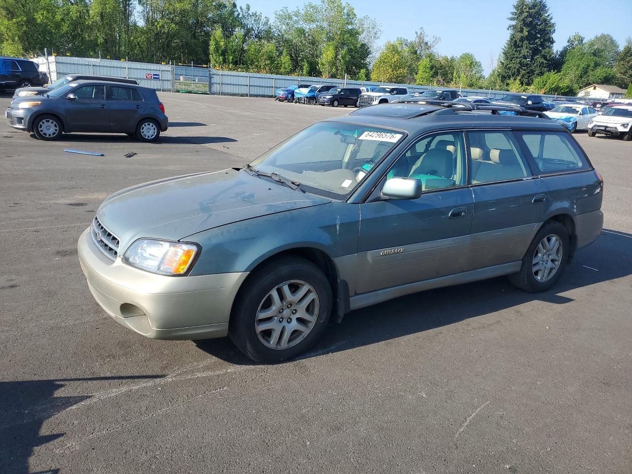 4S3BH686917630749 · 2001 SUBARU LEGACY