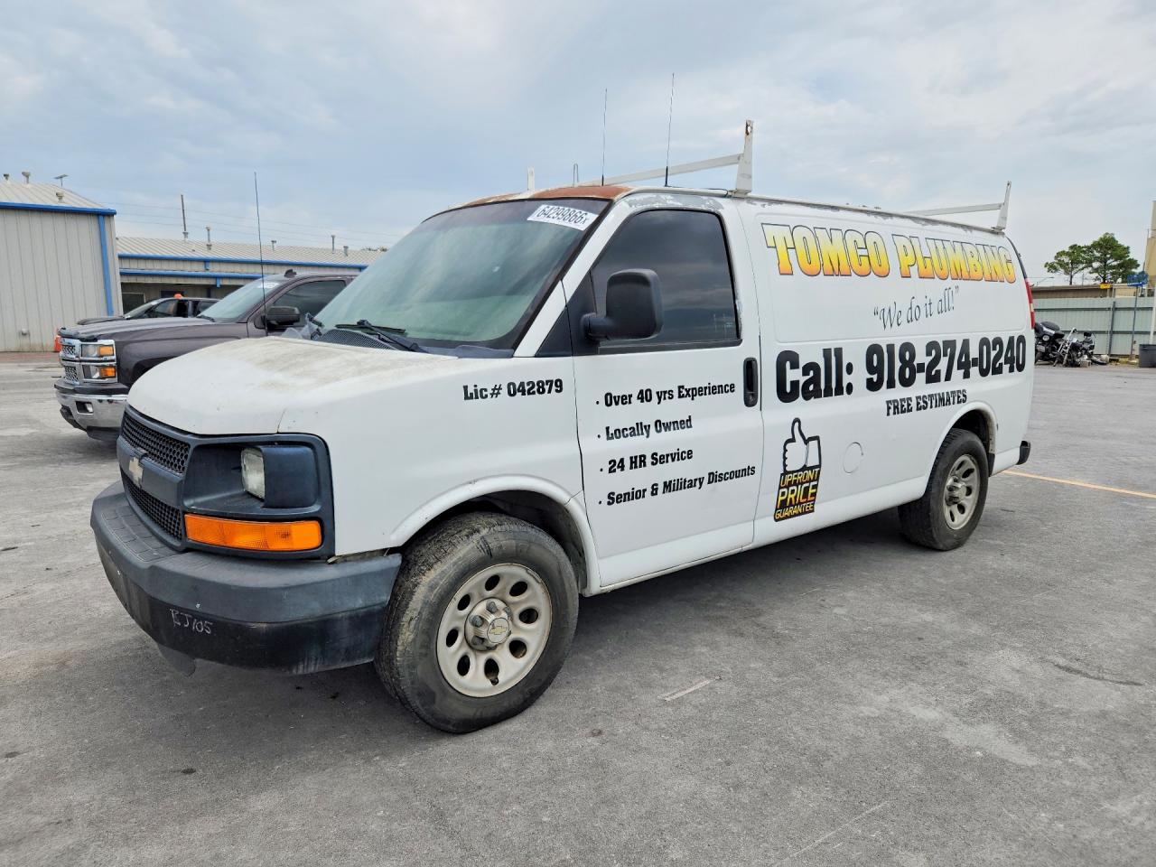 1GCUGADX0A1128518 · 2010 CHEVROLET EXPRESS G1500