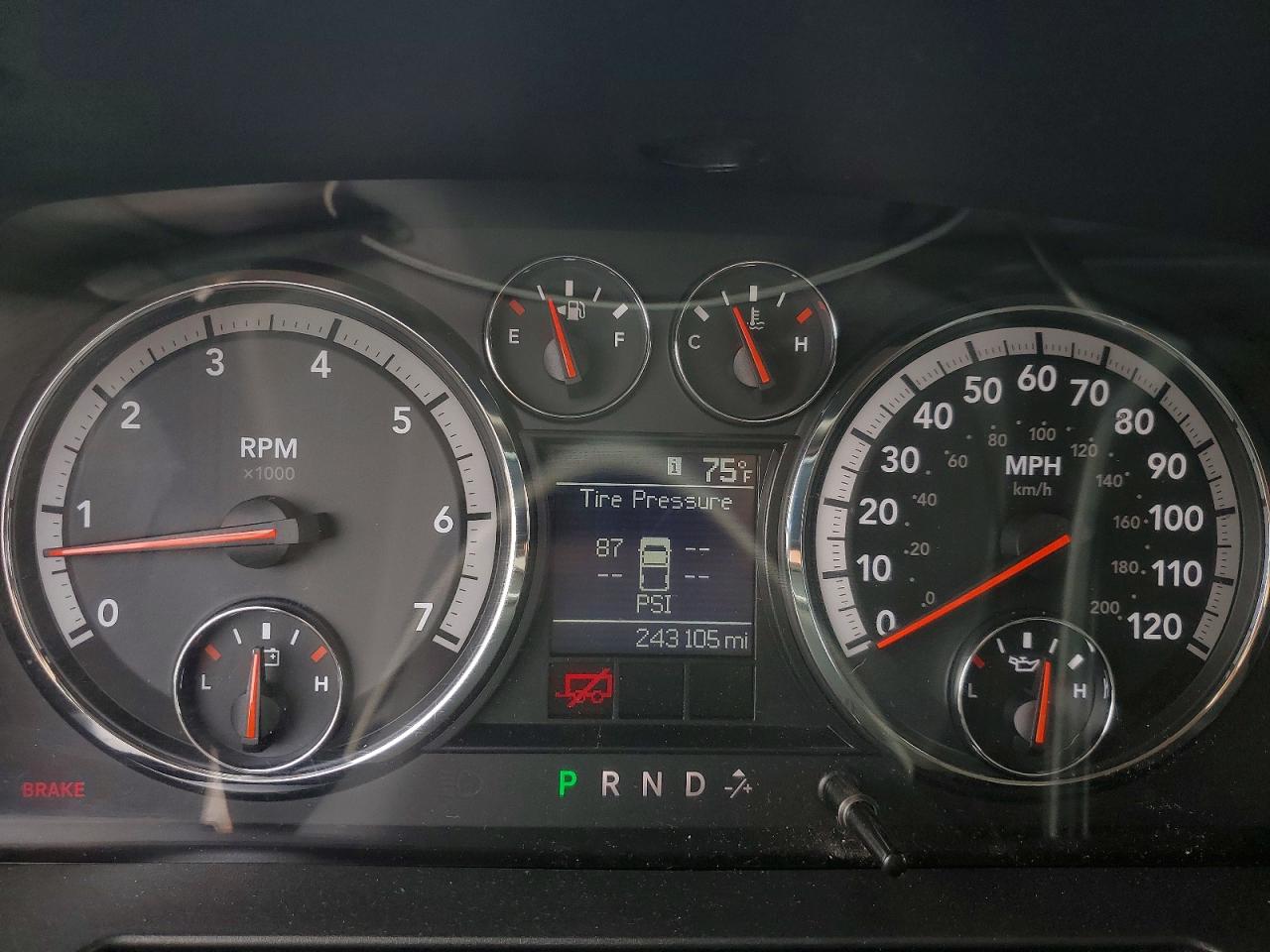 1C6RD7FT2CS261278 · 2012 DODGE RAM 1500 · 9/12