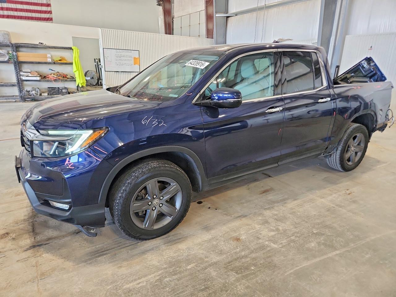 5FPYK3F70NB015231 · 2022 HONDA RIDGELINE