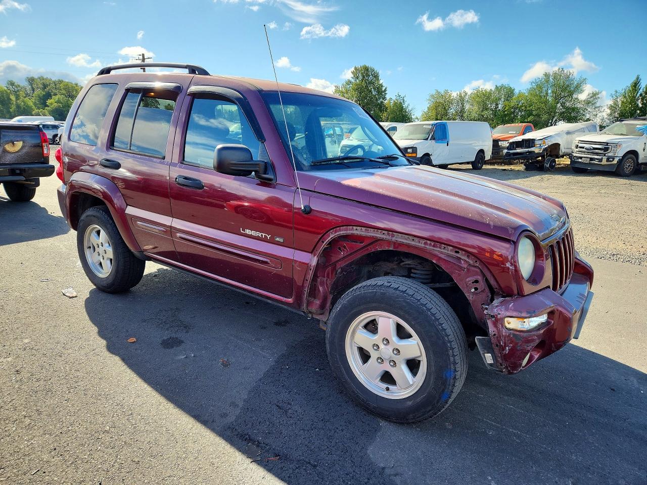 1J4GL58KX2W270341 · 2002 JEEP LIBERTY · 4/12