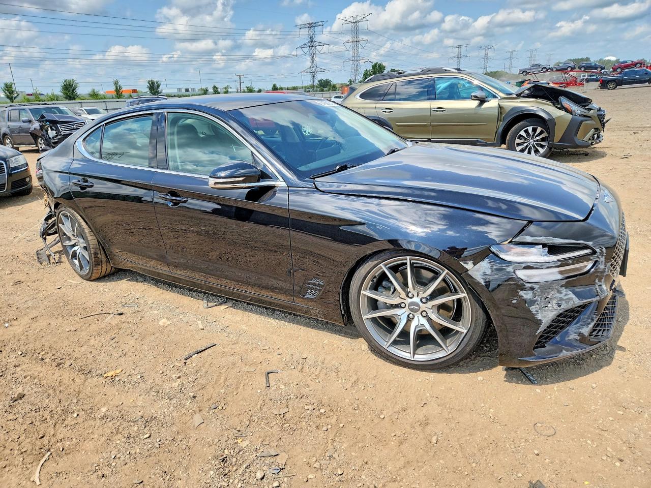 KMTG54TE2NU096164 · 2022 GENESIS G70 · 4/12