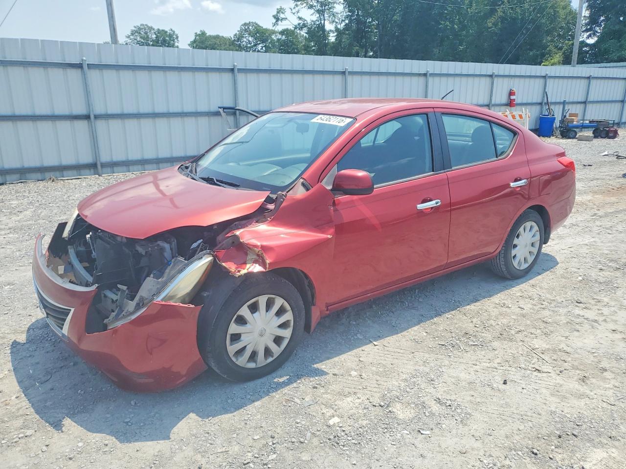 3N1CN7AP2CL846630 · 2012 NISSAN VERSA