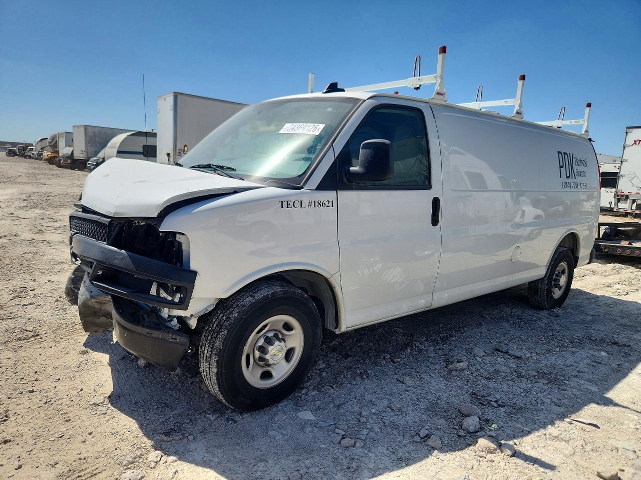1GCZGHF73S1166936 · 2025 CHEVROLET EXPRESS G3500