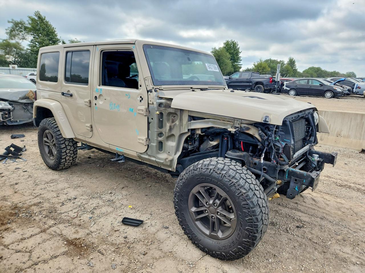 1C4BJWEG6GL260829 · 2016 JEEP WRANGLER UNLIMITED · 4/12