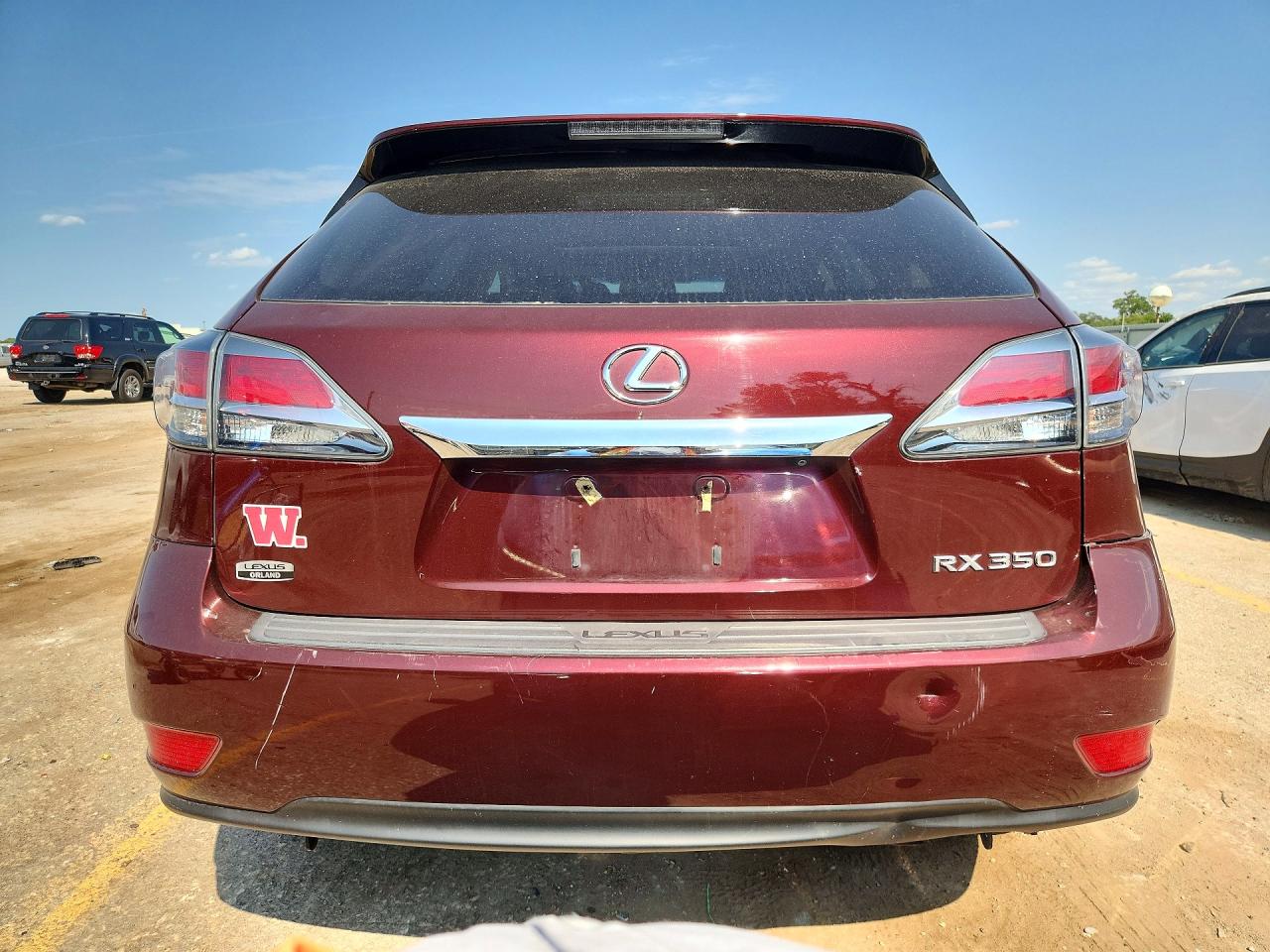 2T2BK1BA1DC207101 · 2013 LEXUS RX 350 · 6/14