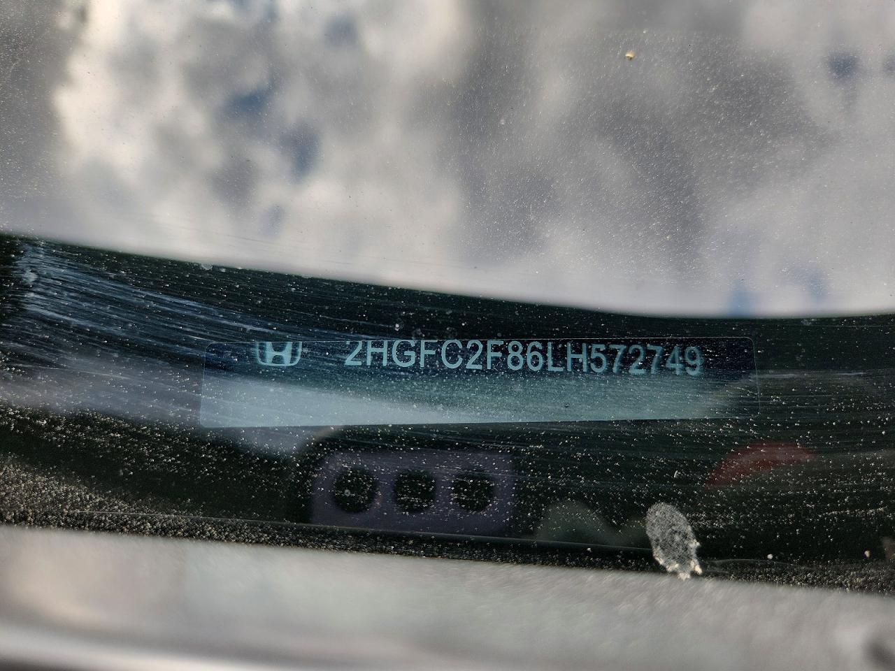 2HGFC2F86LH572749 · 2020 HONDA CIVIC · 12/12