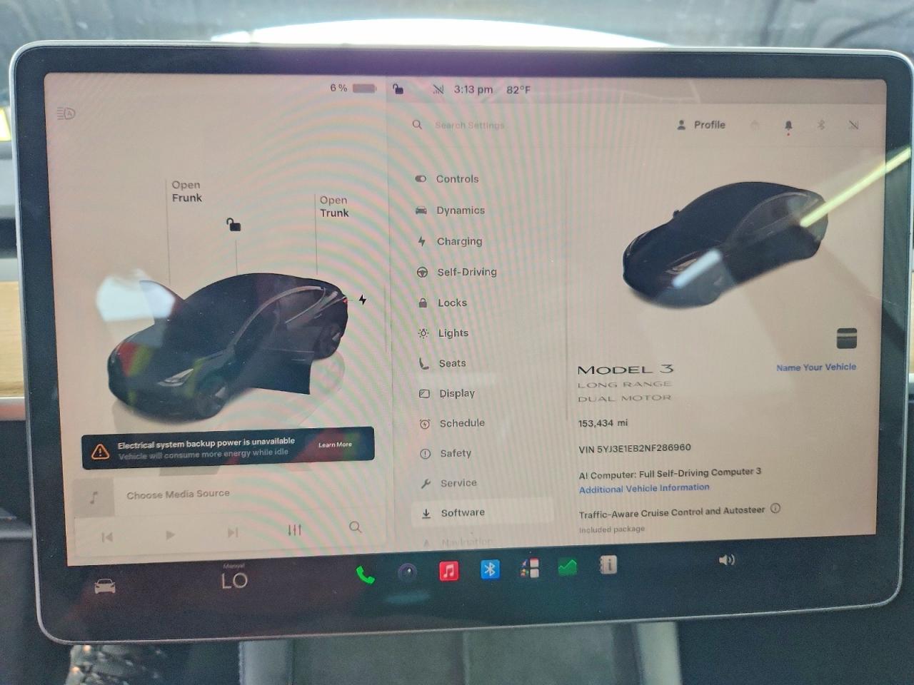 5YJ3E1EB2NF286960 · 2022 TESLA MODEL 3 · 9/12