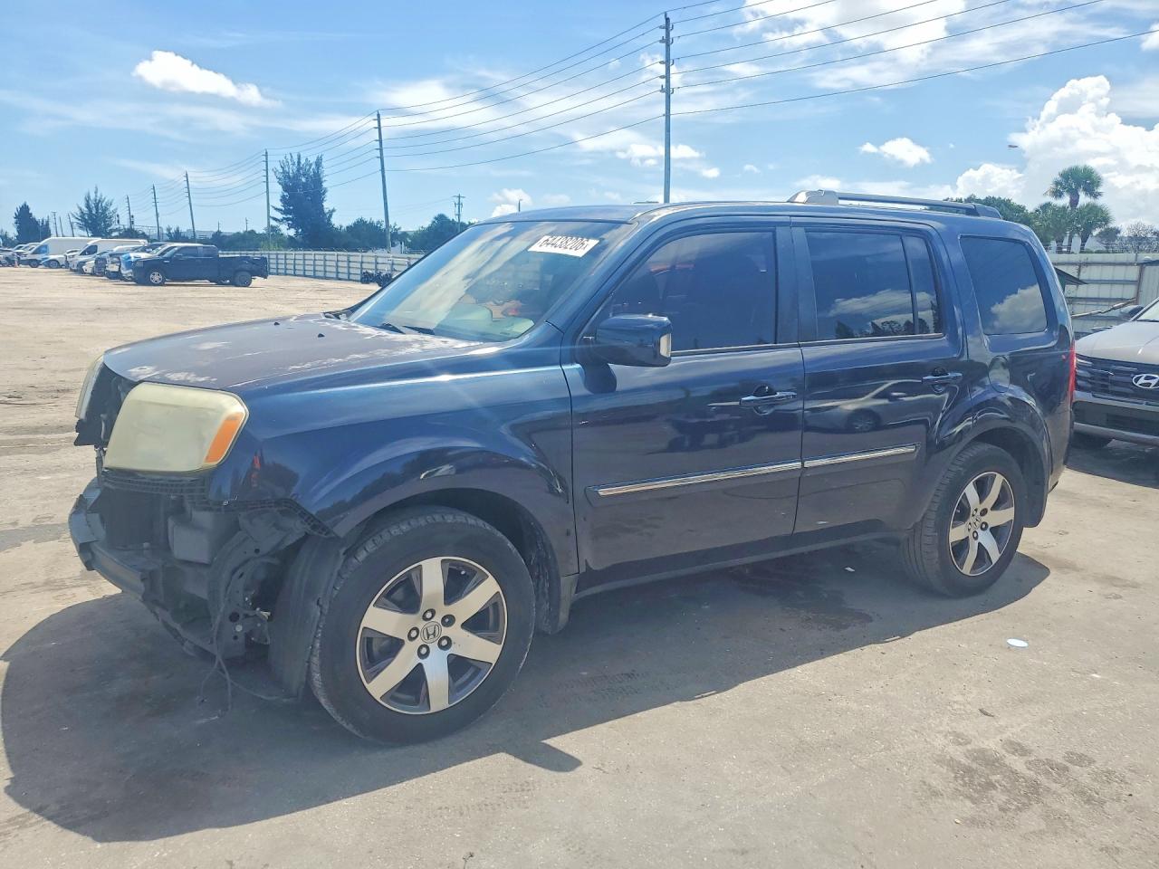 5FNYF4H96CB077926 · 2012 HONDA PILOT