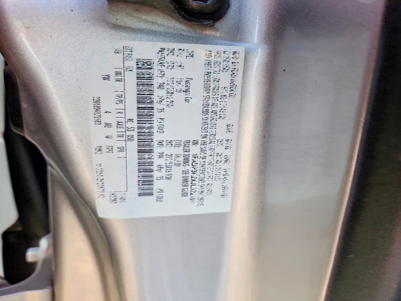 1FADP3K2XJL322101 · 2018 FORD FOCUS · 12/12