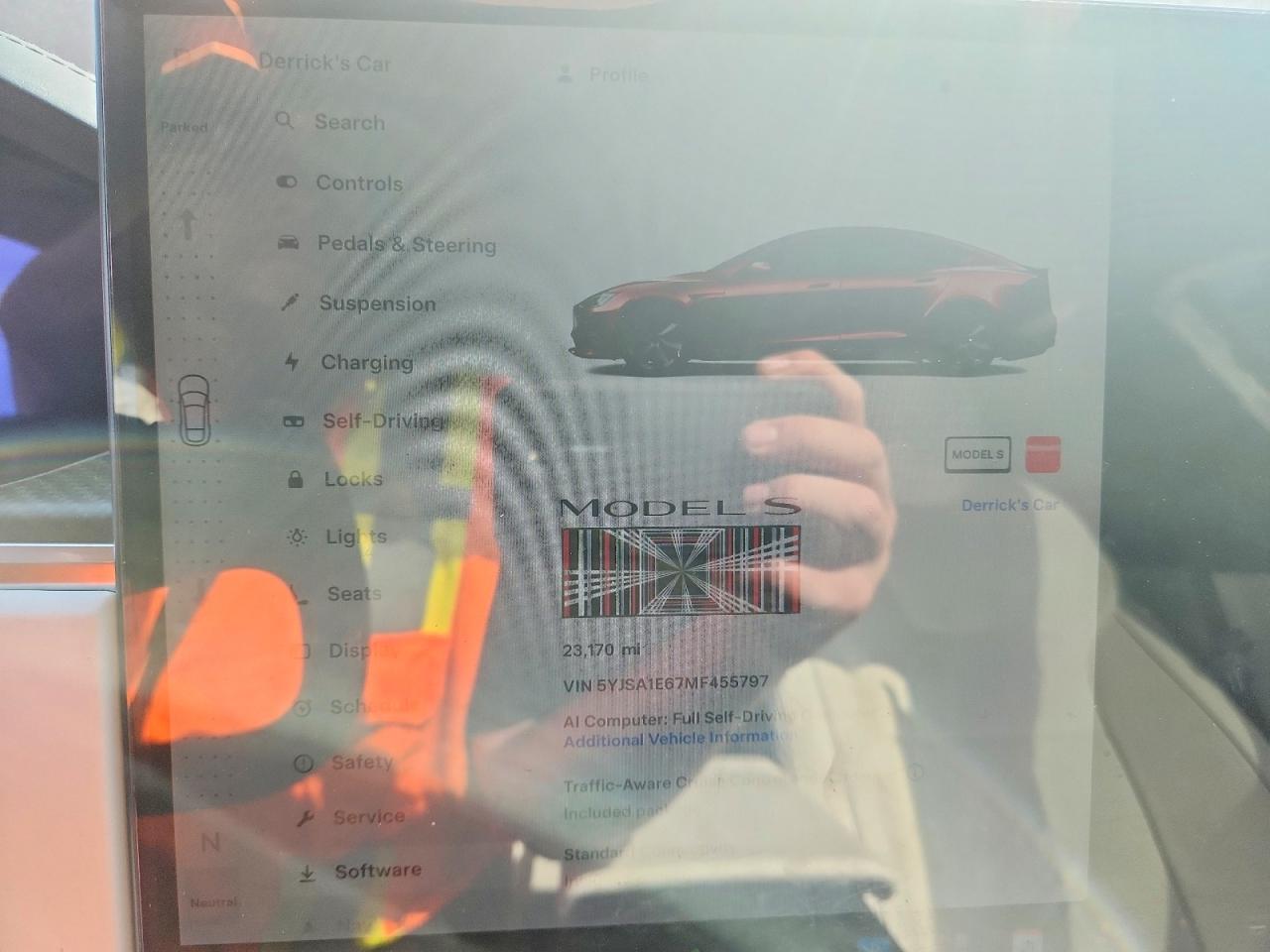 5YJSA1E67MF455797 · 2021 TESLA MODEL S · 9/13