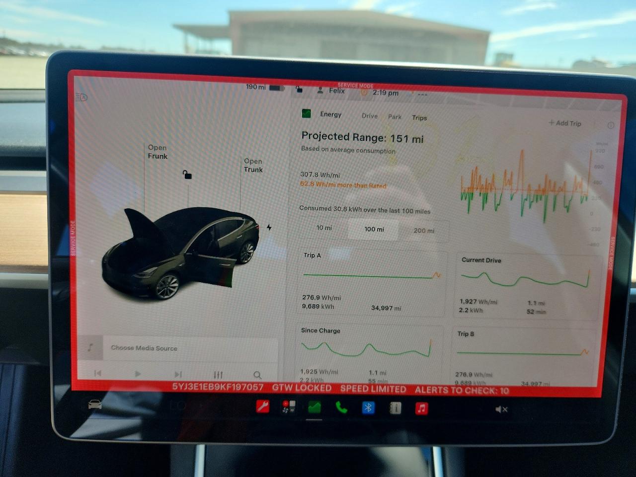 5YJ3E1EB9KF197057 · 2019 TESLA MODEL 3 · 9/13