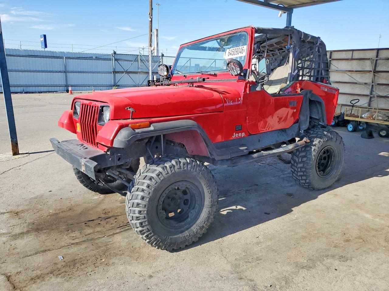 2J4FY19P5NJ508222 · 1992 JEEP WRANGLER / YJ