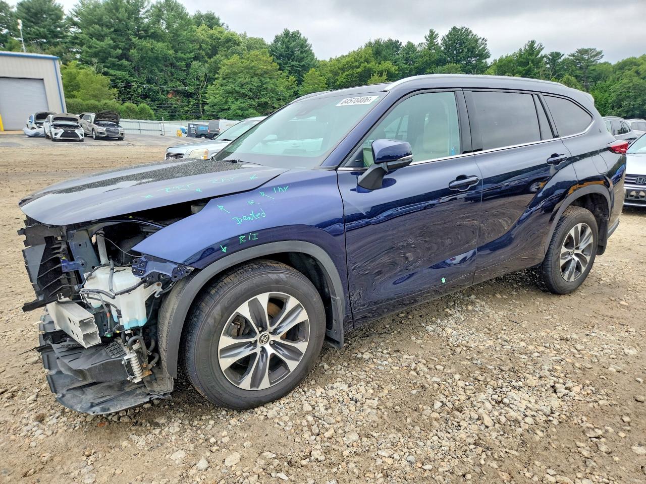 5TDGZRBH3NS168098 · 2022 TOYOTA HIGHLANDER