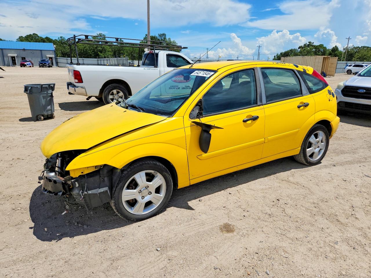 1FAHP37N67W274706 · 2007 FORD FOCUS