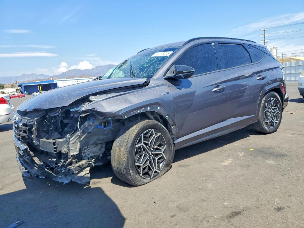 KM8JF3AE5NU169604 · 2022 HYUNDAI TUCSON