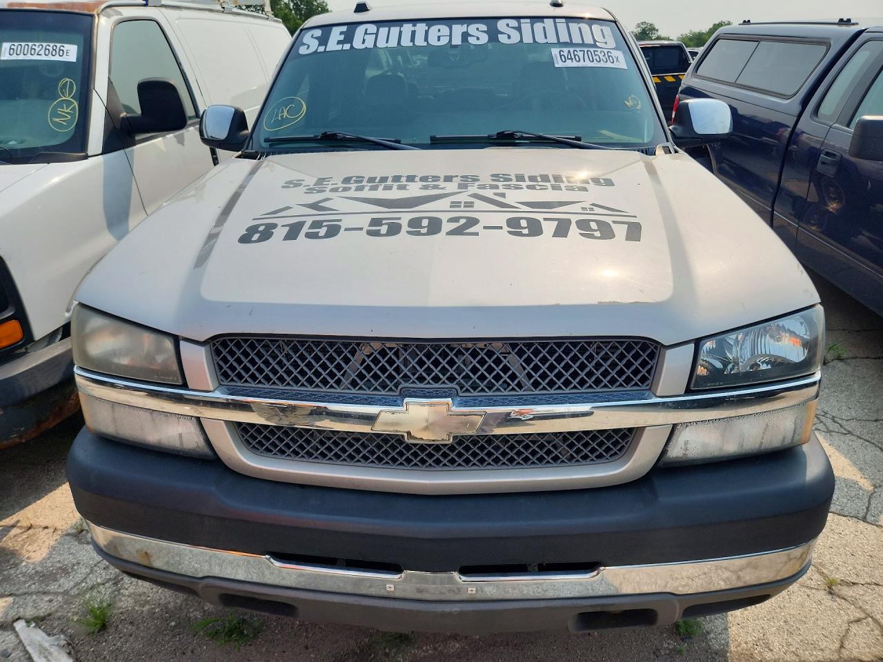 1GCHK232X4F191158 · 2004 CHEVROLET SILVERADO · 5/12