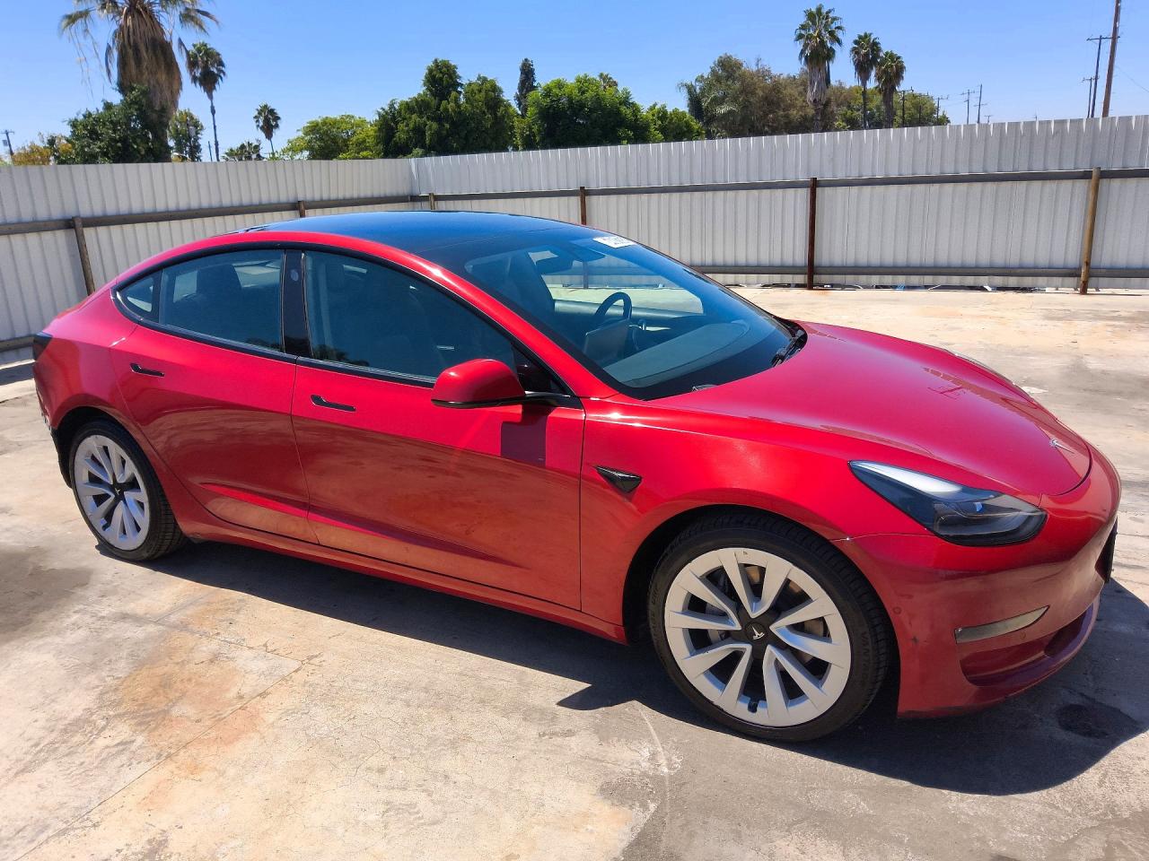 5YJ3E1EB2NF305054 · 2022 TESLA MODEL 3 · 4/13