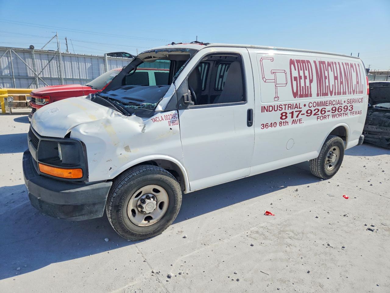1GCWGFCA7E1211209 · 2014 CHEVROLET EXPRESS G2500