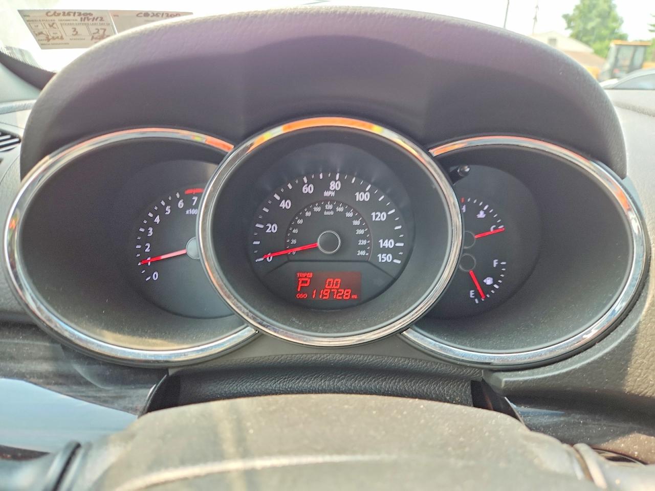 5XYKT3A67CG251200 · 2012 KIA SORENTO · 9/13