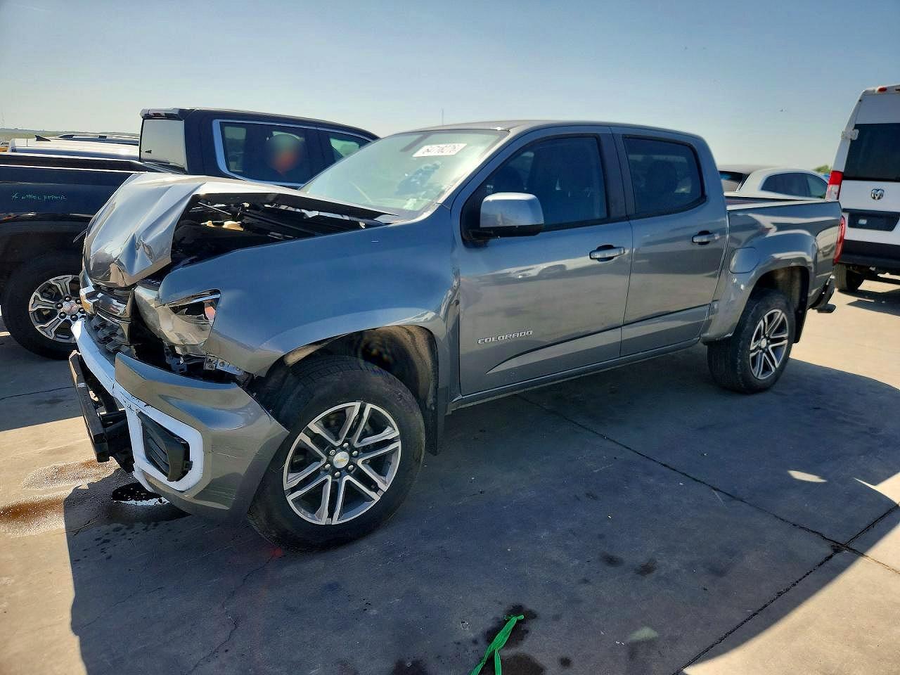 1GCGSBEN6M1225550 · 2021 CHEVROLET COLORADO