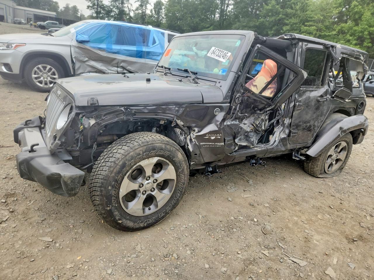 1C4BJWEG0JL845378 · 2018 JEEP WRANGLER UNLIMITED