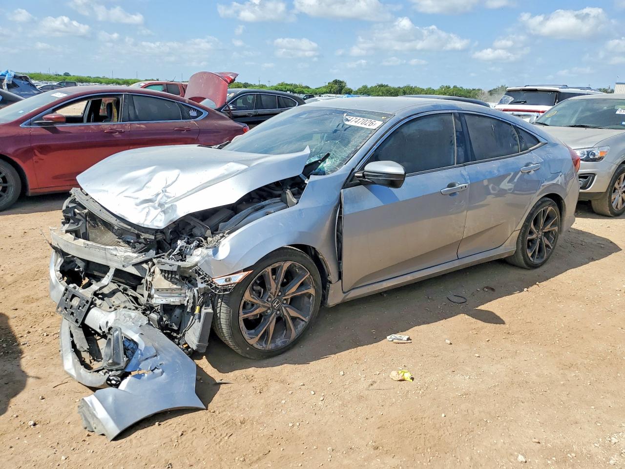 19XFC2F88KE033087 · 2019 HONDA CIVIC