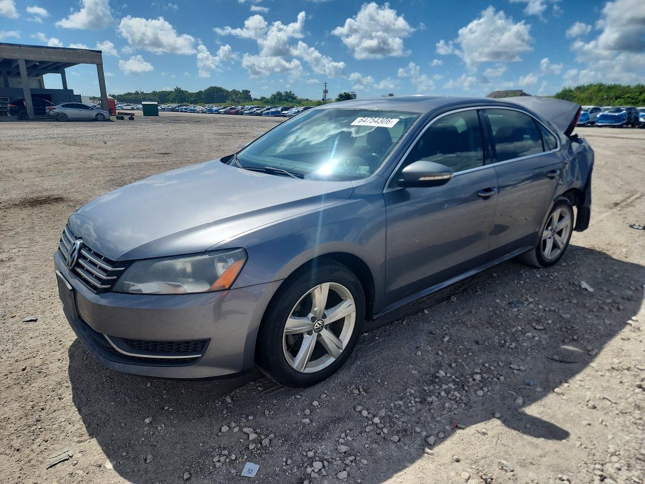2012 VOLKSWAGEN PASSAT