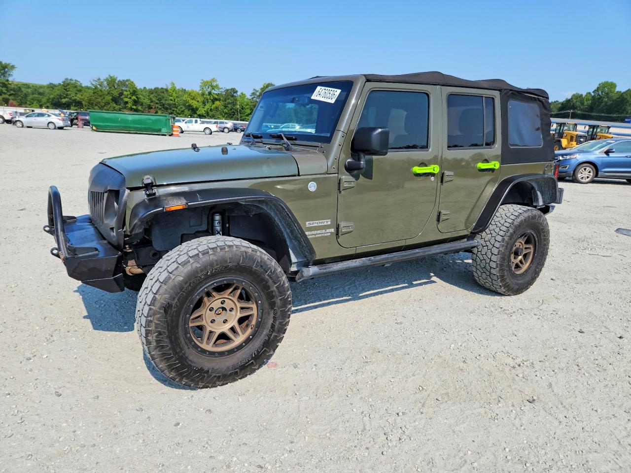 1C4BJWDG3GL105981 · 2016 JEEP WRANGLER UNLIMITED