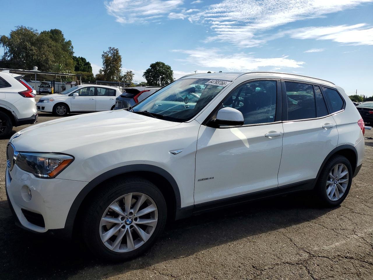 5UXWZ7C57H0V85640 · 2017 BMW X3