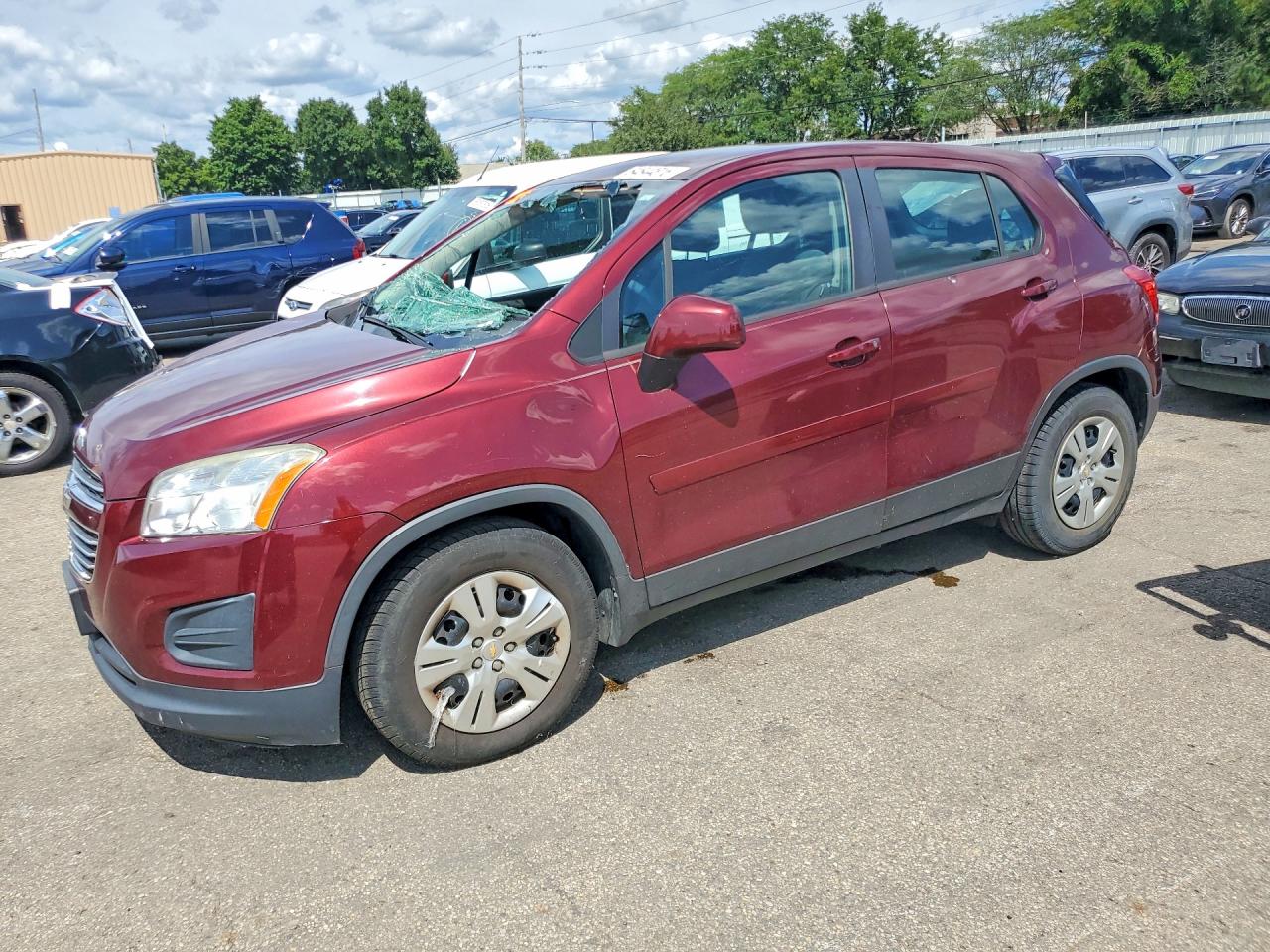 3GNCJKSB6GL255681 · 2016 CHEVROLET TRAX