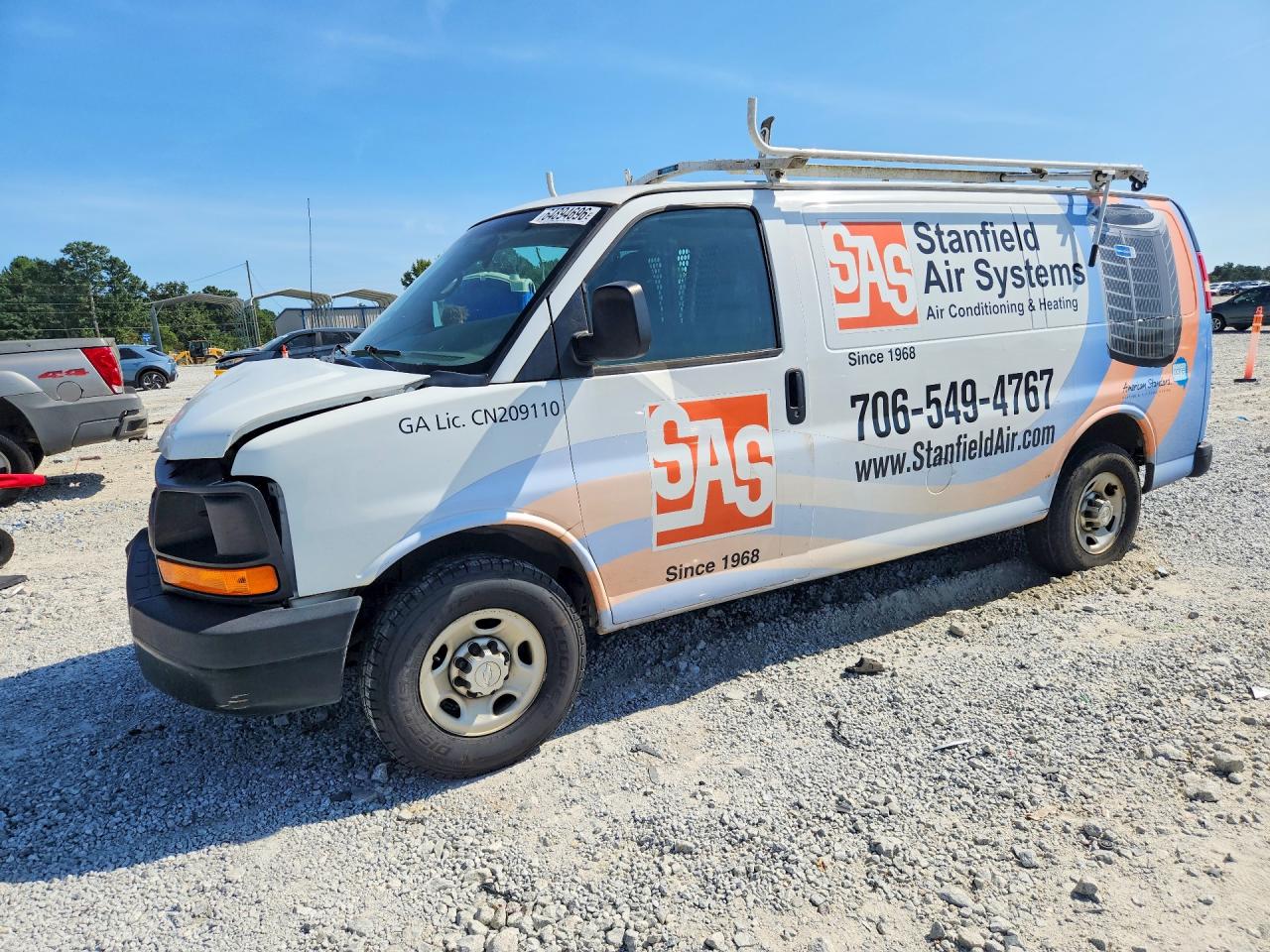2015 CHEVROLET EXPRESS G2500