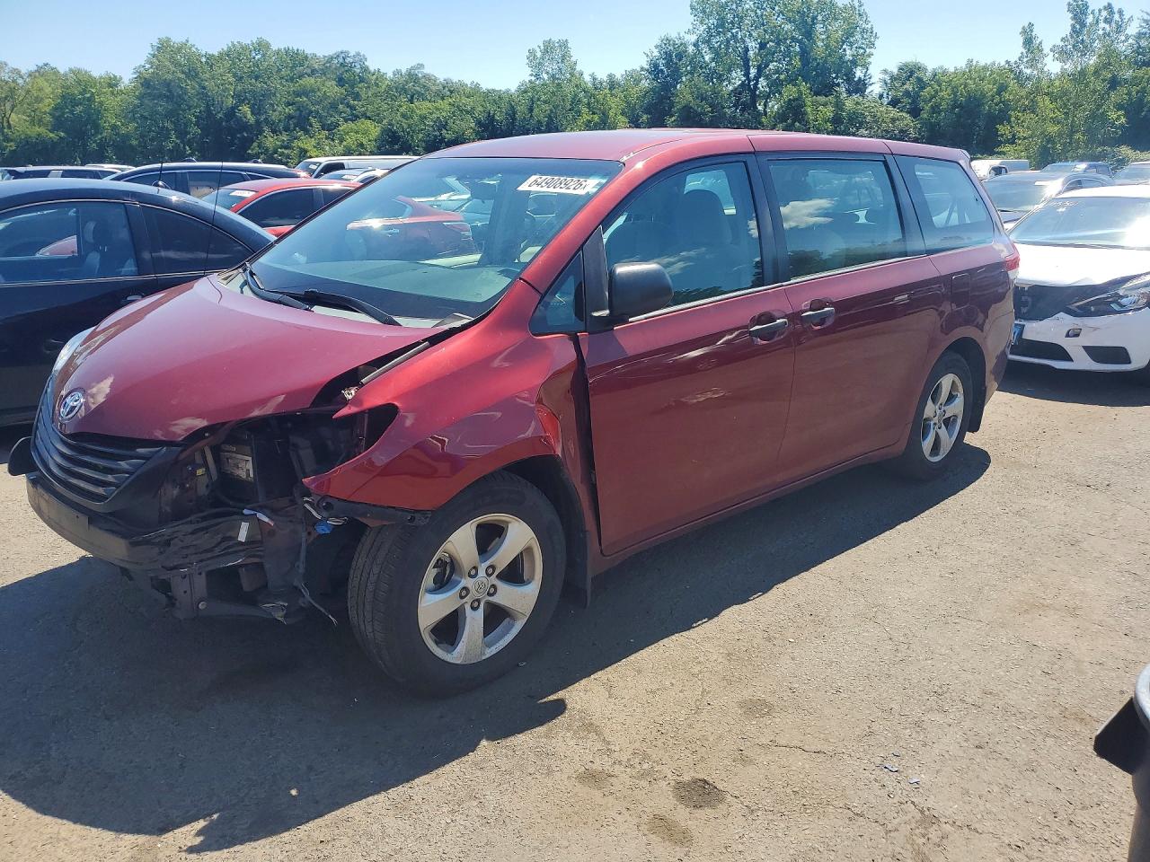 5TDZK3DC1ES508005 · 2014 TOYOTA SIENNA