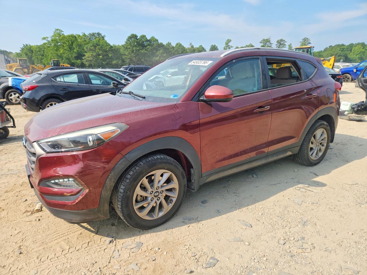KM8J33A48GU201562 · 2016 HYUNDAI TUCSON