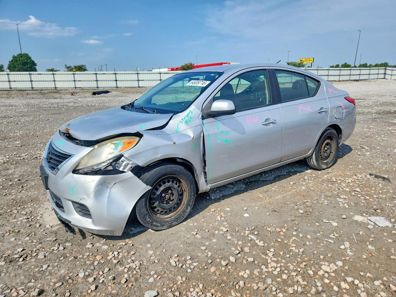 3N1CN7AP4CL818280 · 2012 NISSAN VERSA