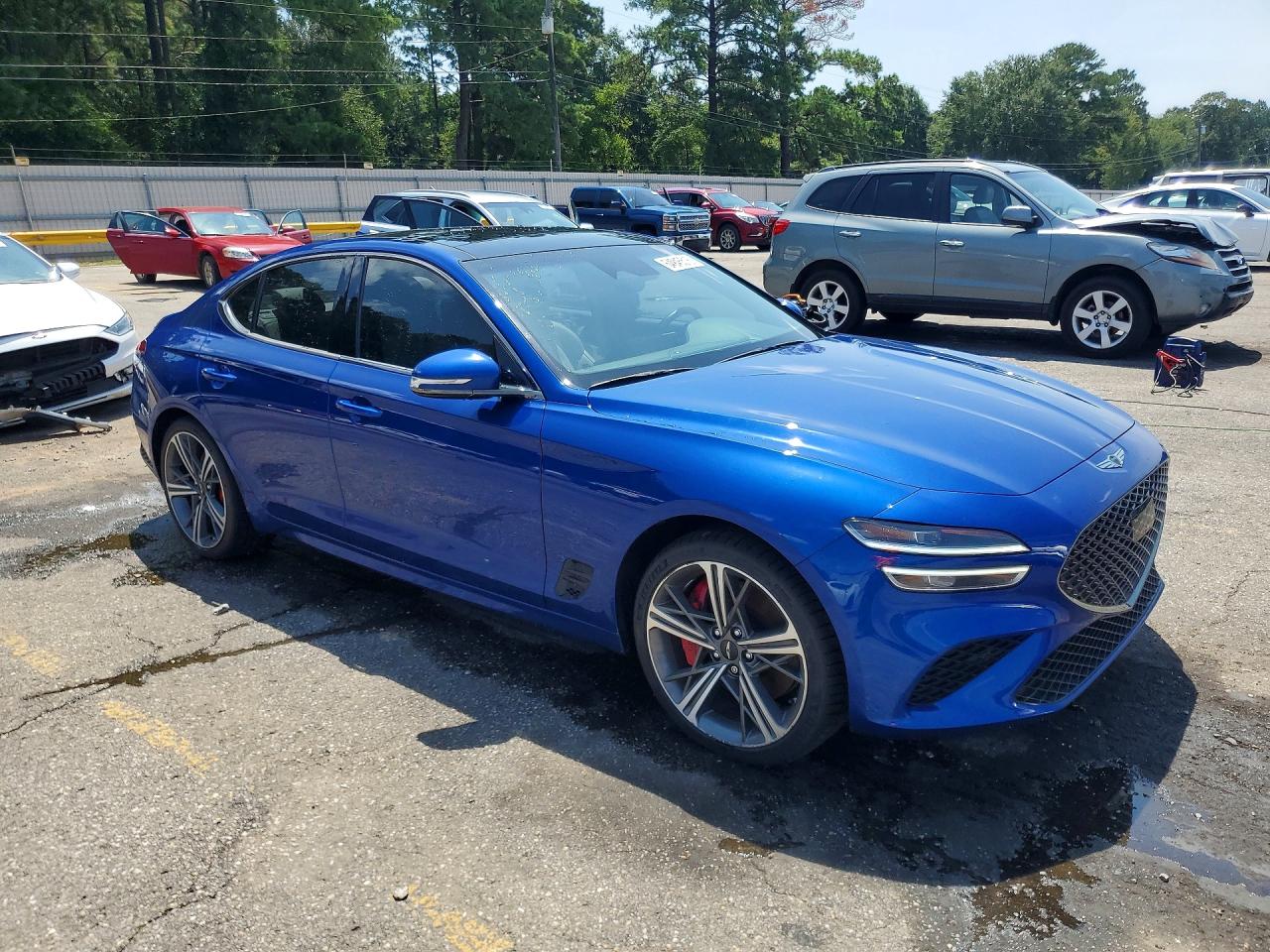KMTG54SE0RU136300 · 2024 GENESIS G70 · 4/12