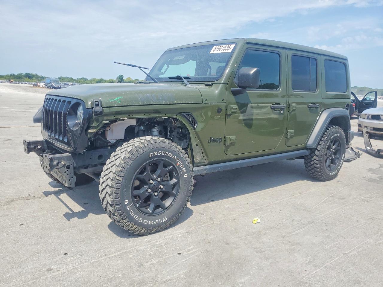 1C4HJXDN3MW650796 · 2021 JEEP WRANGLER UNLIMITED