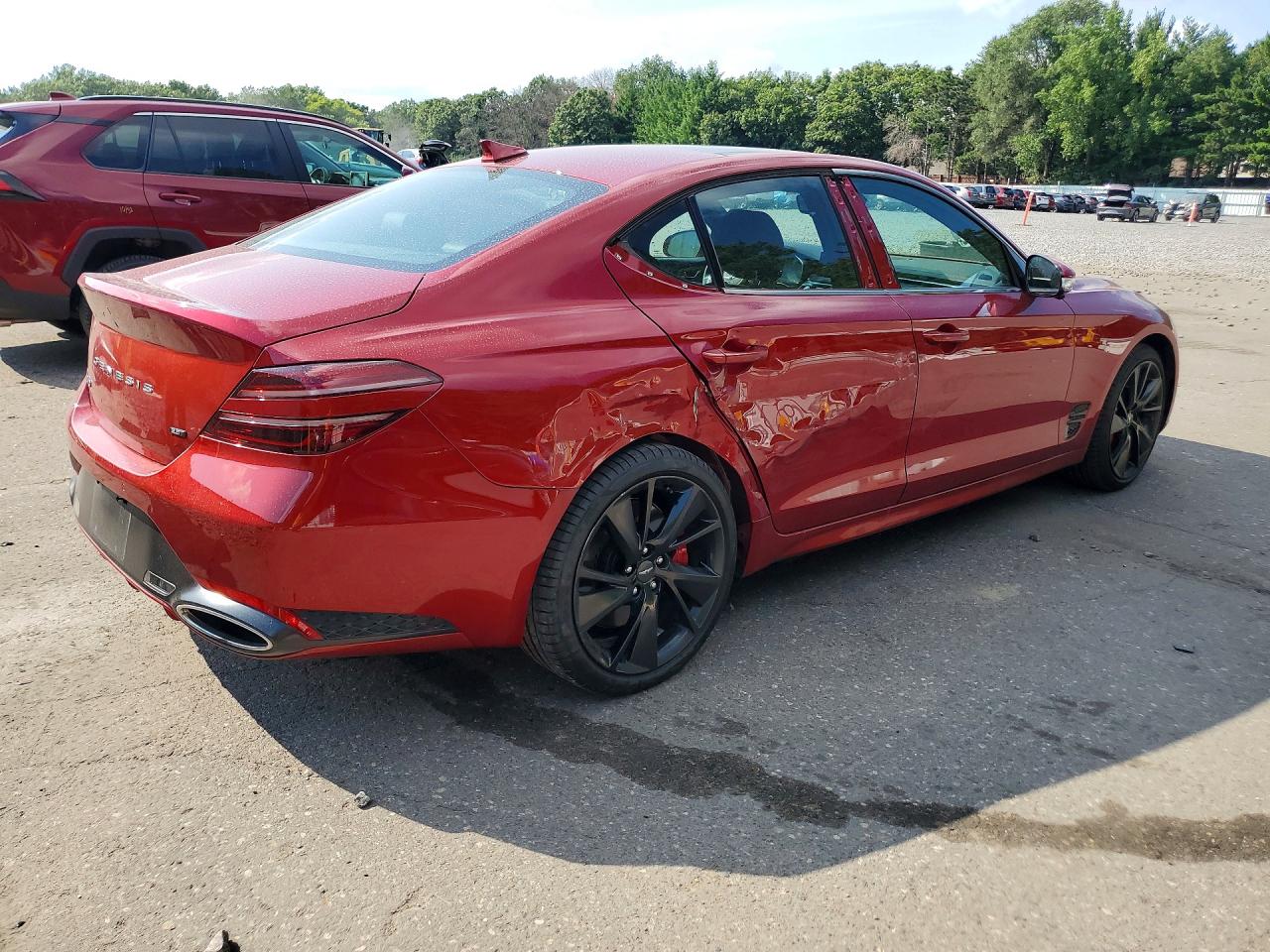 KMTG54TE6NU100040 · 2022 GENESIS G70 · 3/12