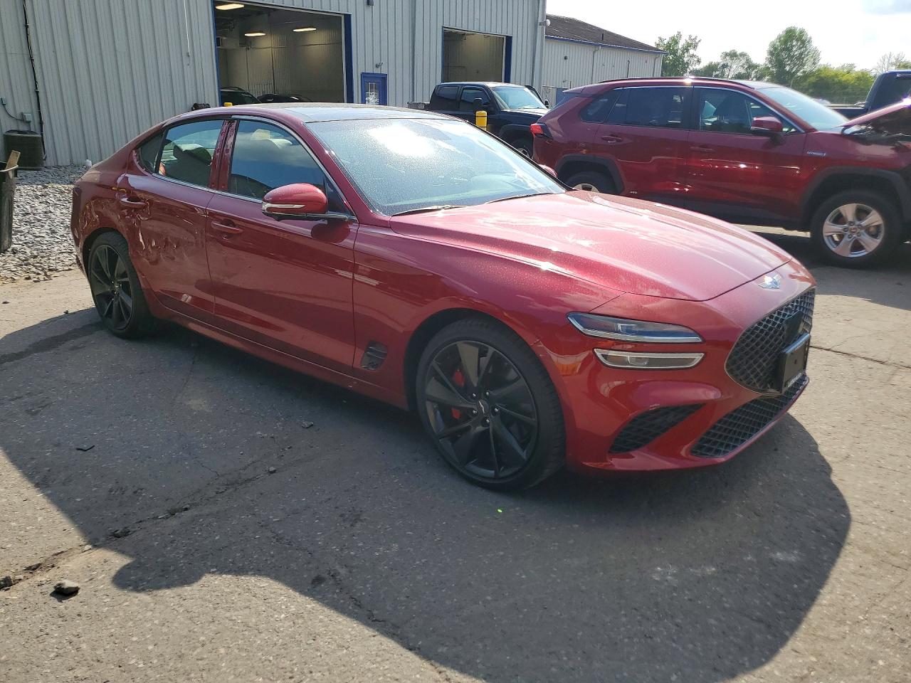 KMTG54TE6NU100040 · 2022 GENESIS G70 · 4/12