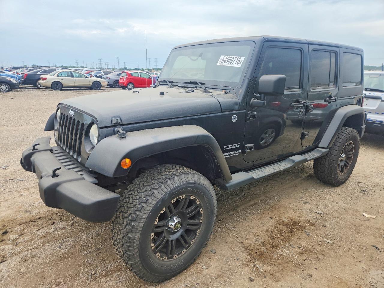 1C4BJWDG8EL251371 · 2014 JEEP WRANGLER UNLIMITED