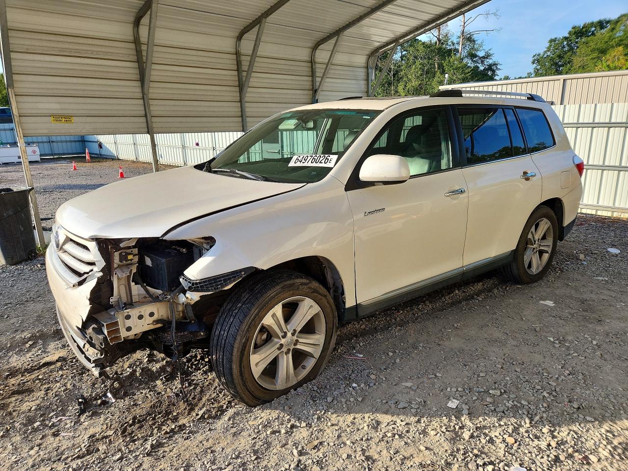 5TDYK3EHXCS084911 · 2012 TOYOTA HIGHLANDER