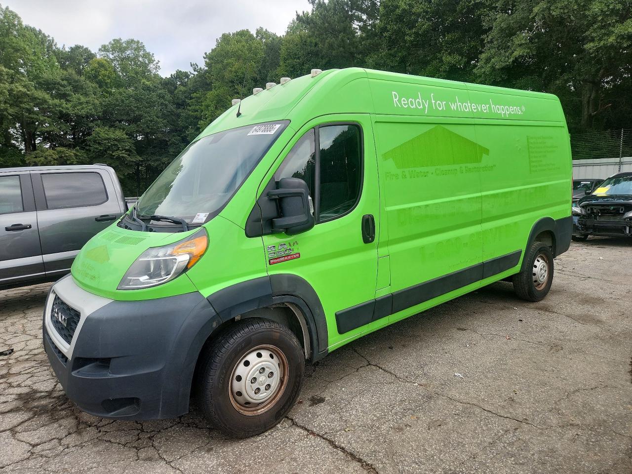 3C6TRVDGXLE107907 · 2020 RAM PROMASTER 2500