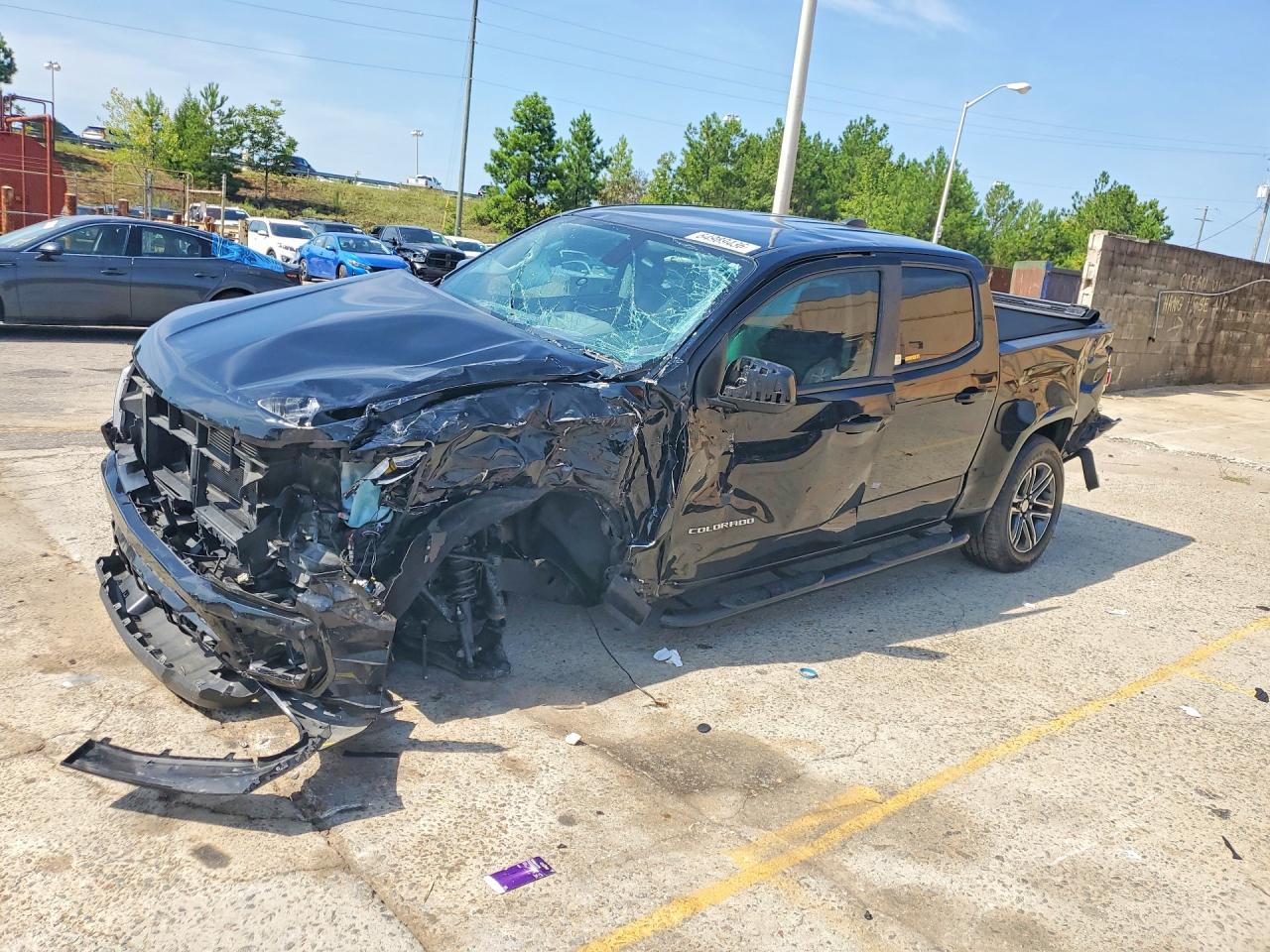 1GCGSBENXM1122826 · 2021 CHEVROLET COLORADO
