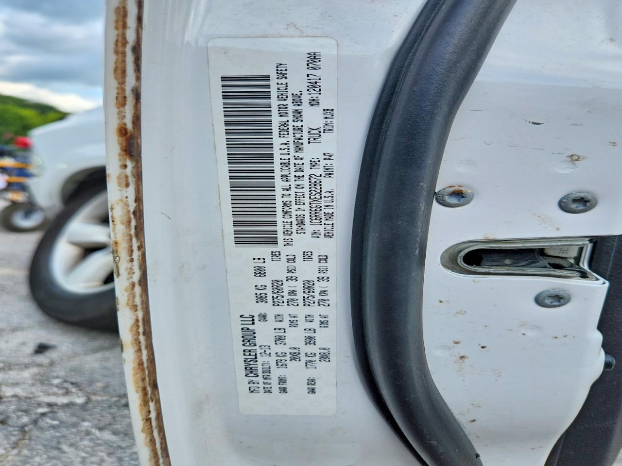 1C6RR6GTXES228672 · 2014 RAM 1500 · 12/12