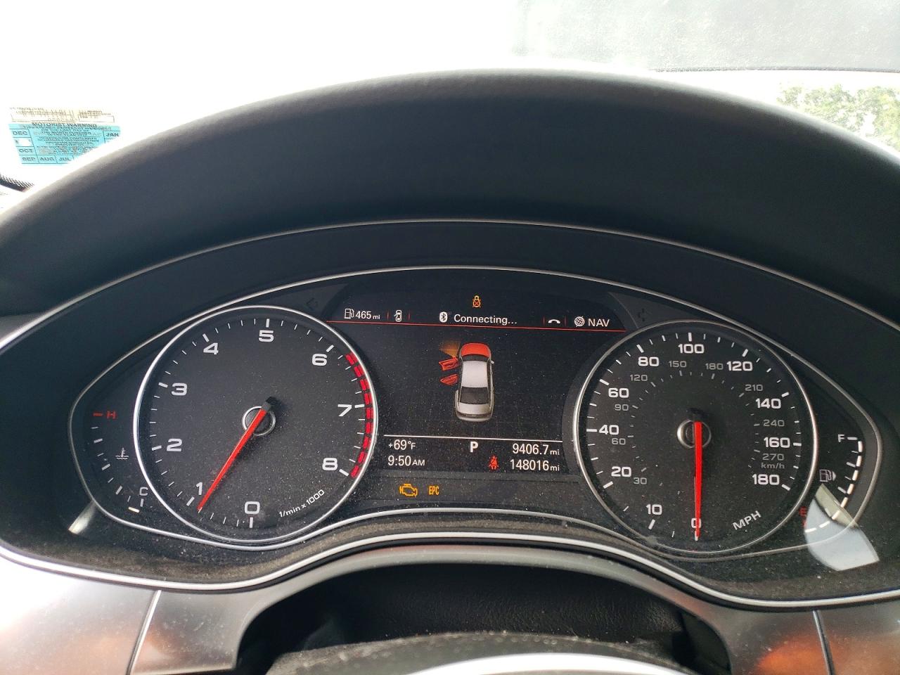 WAUGFAFC9DN137867 · 2013 AUDI A6 · 9/12