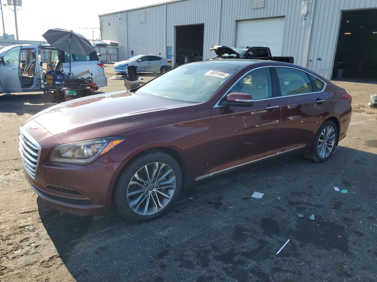 KMHGN4JE5FU080555 · 2015 HYUNDAI GENESIS
