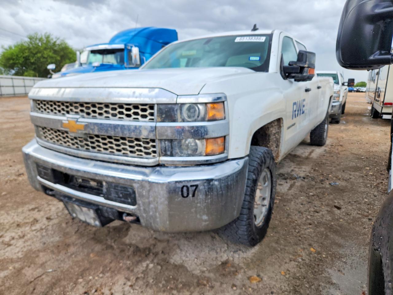 1GC1KREG6KF102685 · 2019 CHEVROLET SILVERADO